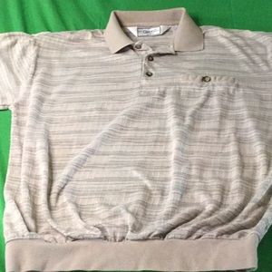 Palmland classics button pocket polo shirt size large in very good condition